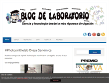 Tablet Screenshot of blogdelaboratorio.com